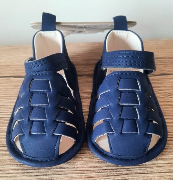 Primark baby blue shoes  (6-9M)