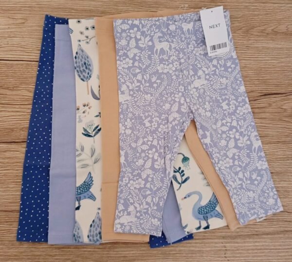 Next baby 5-pack light colour trousers