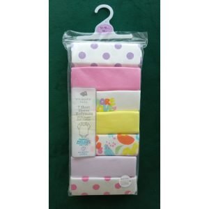 Primark baby short sleeves set of 7 bodysuits