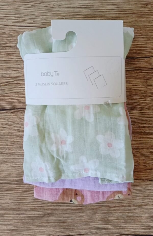 Babytu 3-set of muslin squares