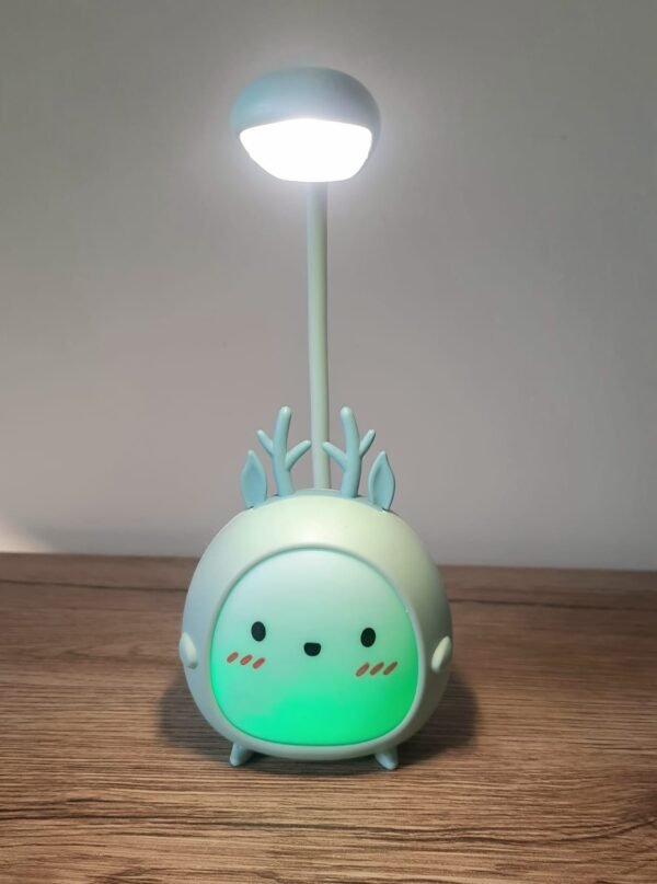 Rechargeable USB warm LED yellow night light lamp - Image 2