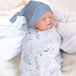 Shein baby floral cap & cover 