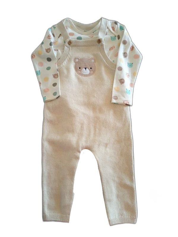 F&F knitted dungaree