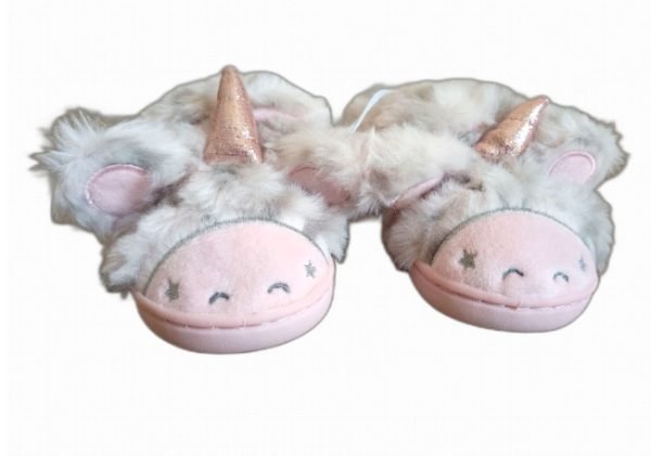 Leopard Print Unicorn Cupsole Slippers(4euro 21)