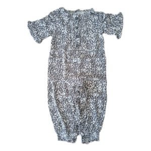 Primark baby black & white romper