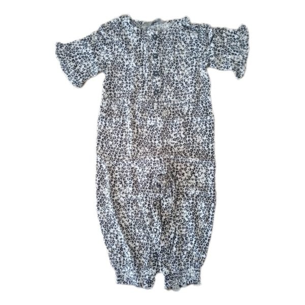 Primark baby black & white romper