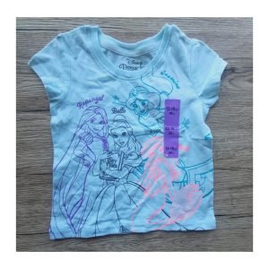 Primark baby Rapunzel & jasmine shirt with shorts