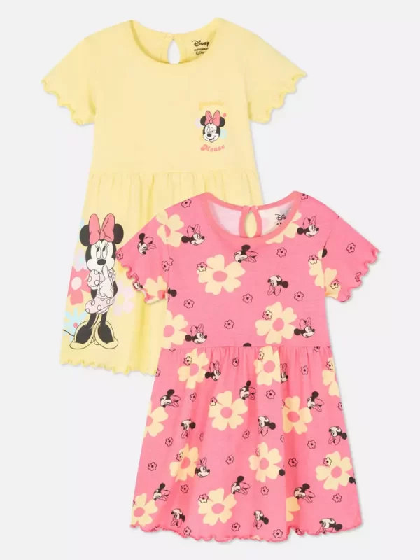 2pk Disney’s Minnie Mouse Jersey Dresses