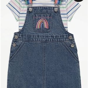 George baby rainbow danguree 2 piece set