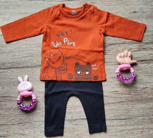 F&F baby 2 piece outfit