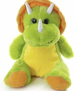 Glow in the dark dinosaur light up soft toy for kids
