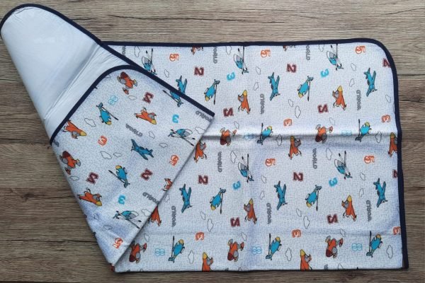 World helicopter baby changing diaper waterproof mat