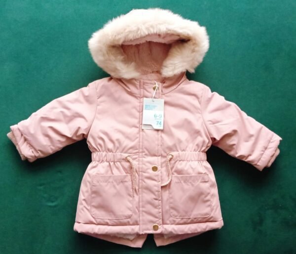 Primark pink hooded jacket