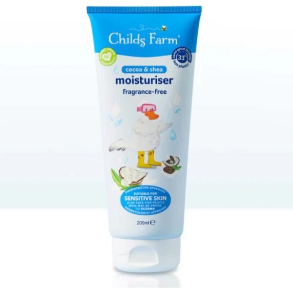 Child farm cocoa & shea moisturizer fragrance-free