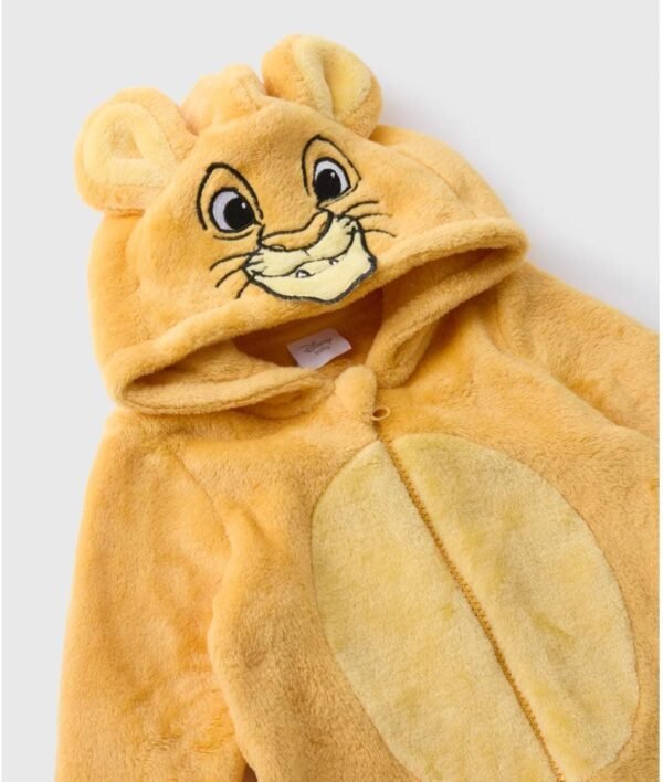 Matalan baby lion fleece pramsuit - Image 2