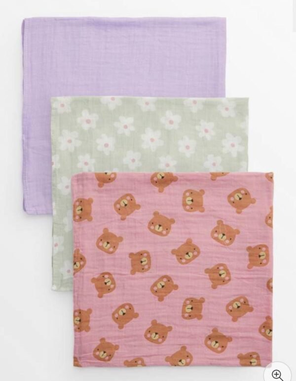 Babytu muslin cloth 3 pack