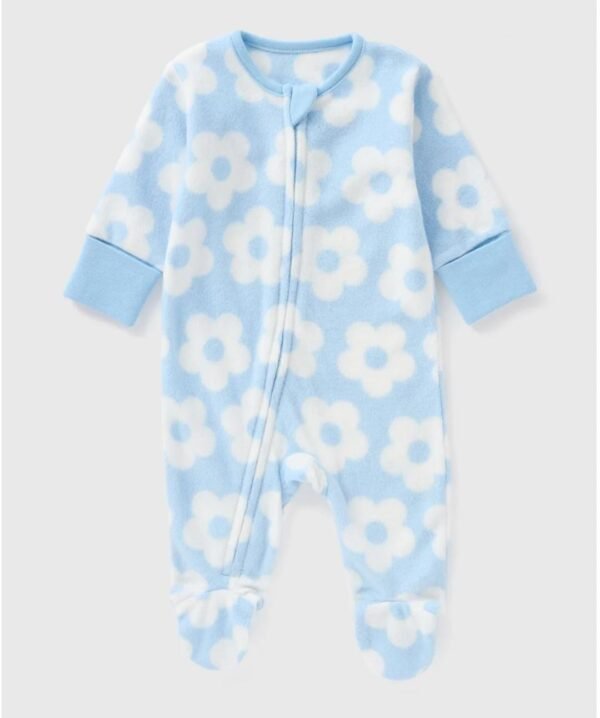 Matalan  floral fleece sleepsuit