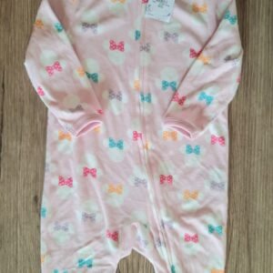 Primark minnie mouse bow fleece sleepsuit