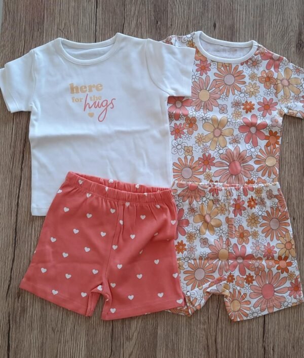 George floral 2 pack shirts & shorts - Image 2