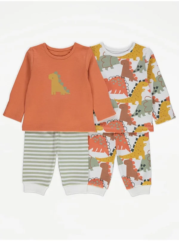 George dinosaur long sleeves pj set