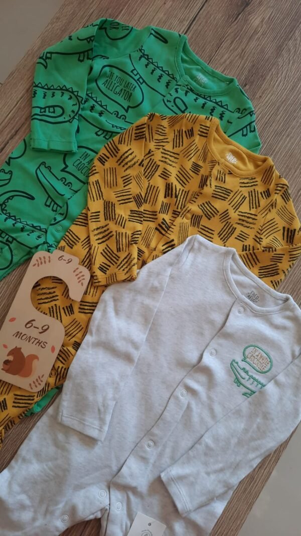 F&F 3 pack sleepsuits - Image 2
