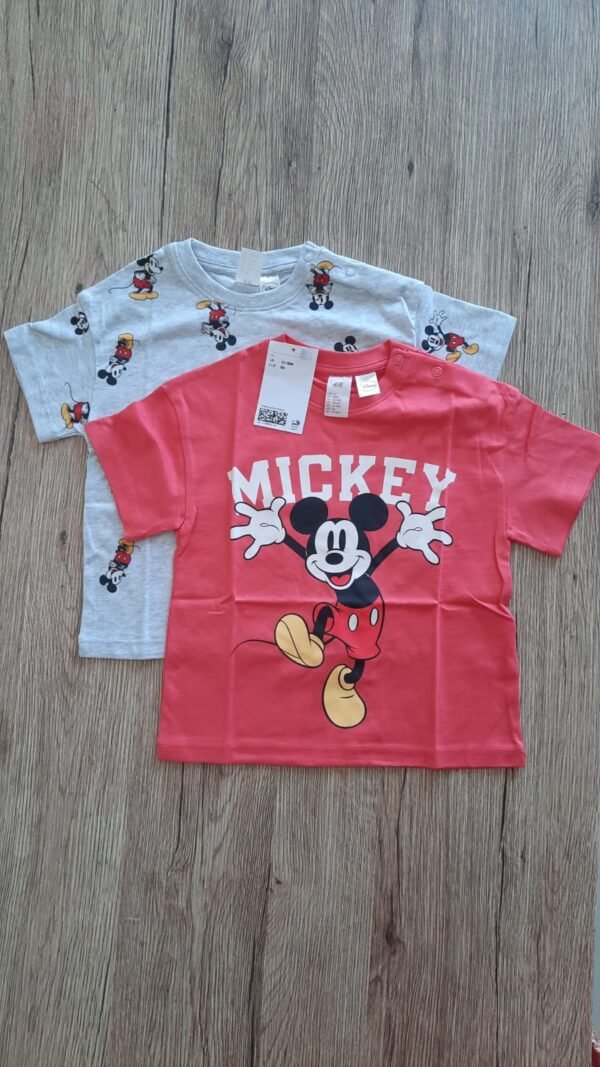 H&M  2 pack mickey mouse shirts