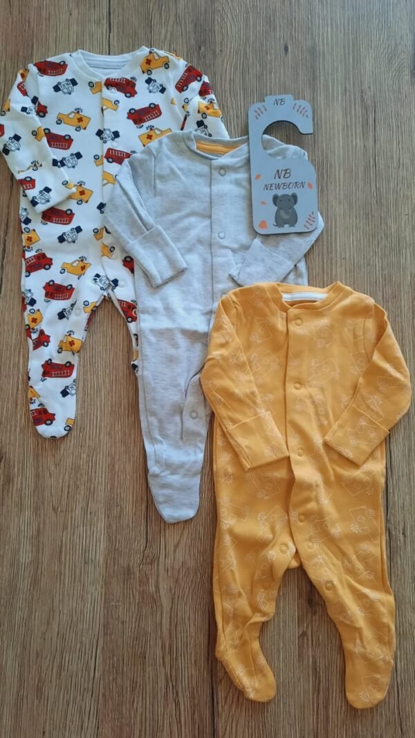 Primark 3 pack sleepsuits