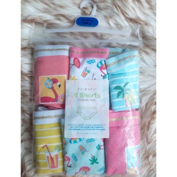 Primark 6 pairs of shorts (12-13y)