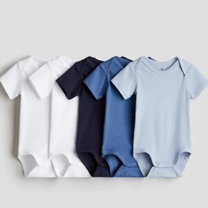 H&M 5-pack cotton bodysuits