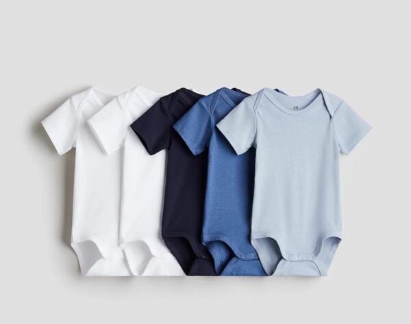 H&M 5-pack cotton bodysuits