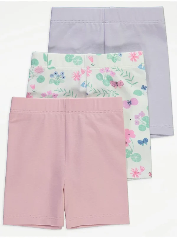George 3 pack shorts