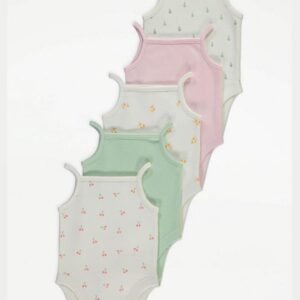 George 5 pack bodysuits