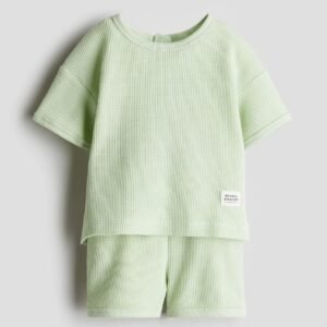 H&M light green 2-piece set