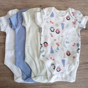 George 4 pack bodysuits