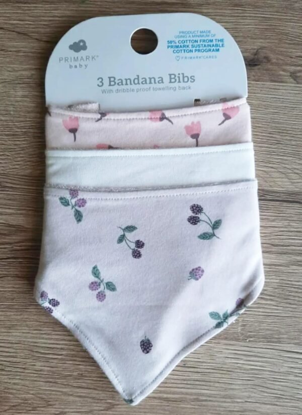 Primark 3 pack bandana bibs - Image 2