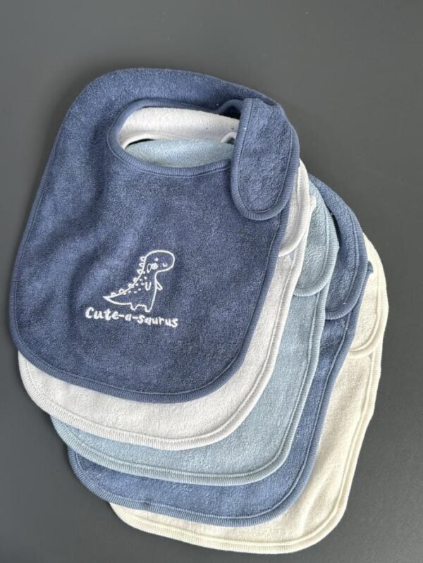 George 5 pack towel bibs