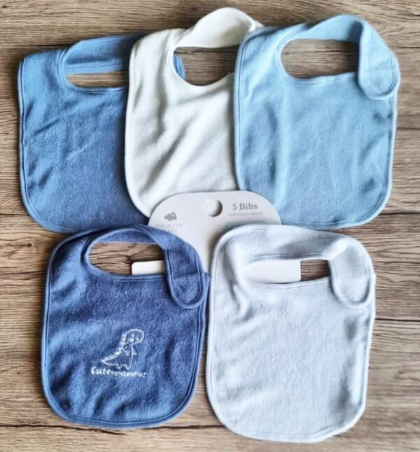 George 5 pack towel bibs - Image 2
