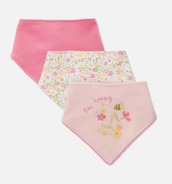Primark 3 pack bandana bibs