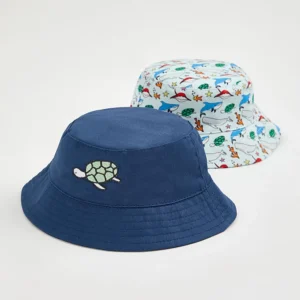 George 2 pack caps (12-18m)