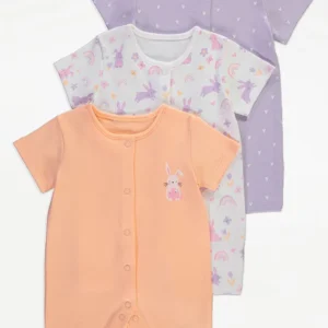 George 3 pack rompers