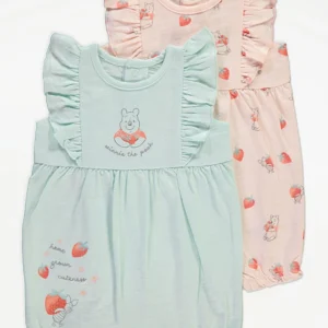 George baby winnie the pooh  rompers