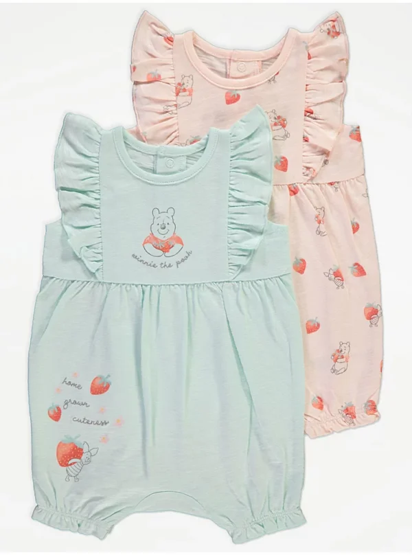 George baby winnie the pooh  rompers