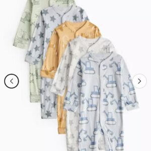 Babytu set of 5 sleepsuits