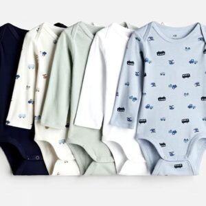 H&M 5 pack bodysuits
