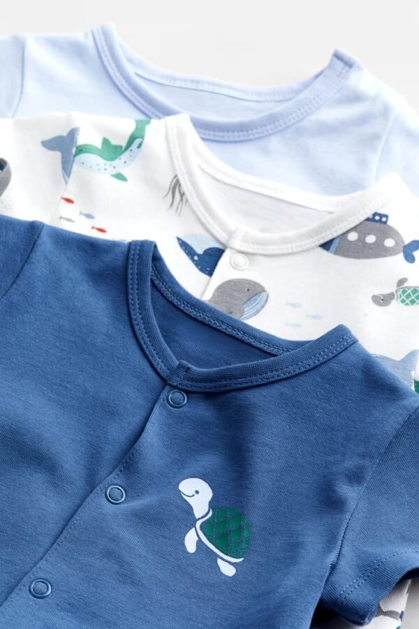 H&M  3 pack rompers  (2-4m) - Image 2