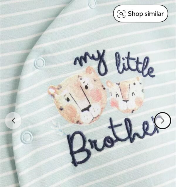 Babytu open feet sleepsuit - Image 2