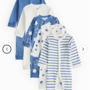 Babytu set of 5 sleepsuits