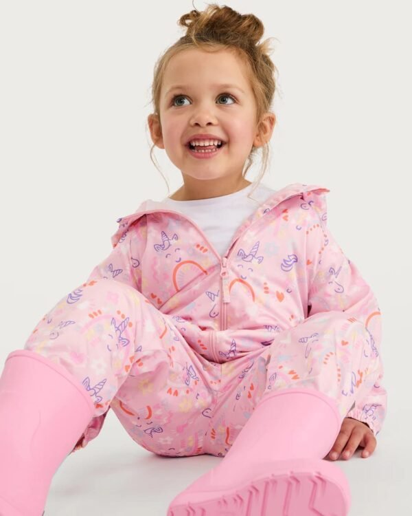 F&F unicorn rain suit - Image 2