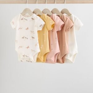 Next baby 5 pack bodysuits