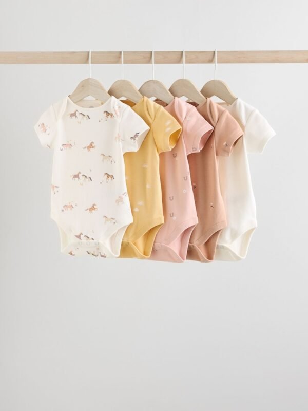 Next baby 5 pack bodysuits